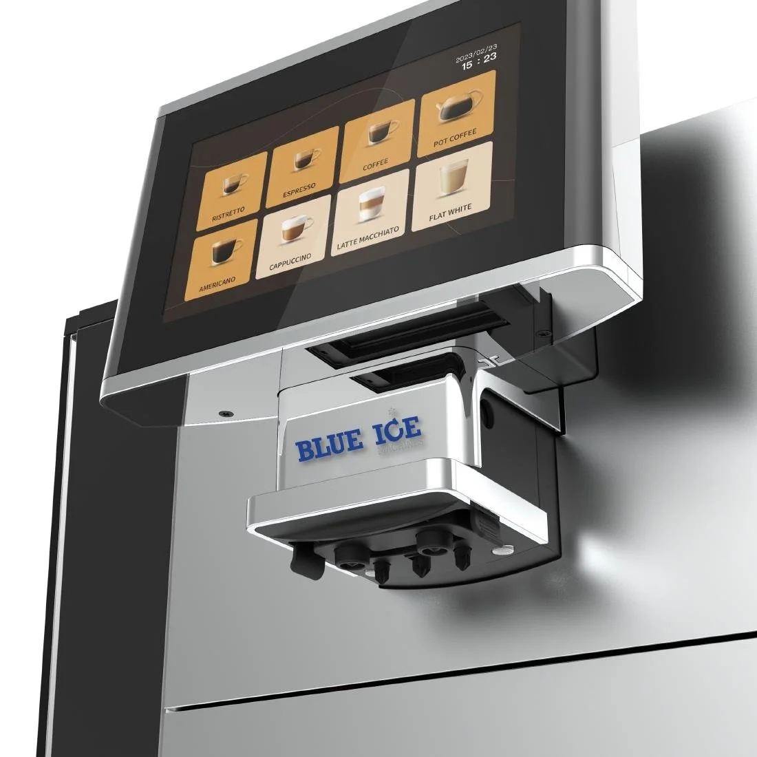 Blue Ice Azzuri Grande N Fully Automatic Bean To Cup Coffee Machine - Image 3