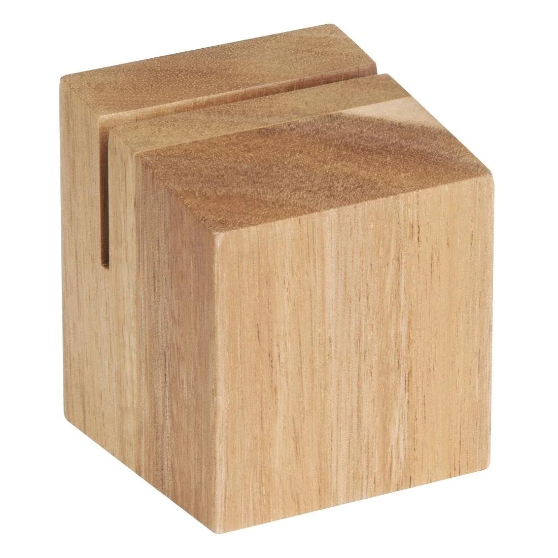 Olympia Wooden Menu Holder and Riser - Image 1