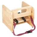 Bolero Booster Seat Natural Wood - Image 4