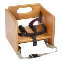 Bolero Booster Seat Dark Wood - Image 1