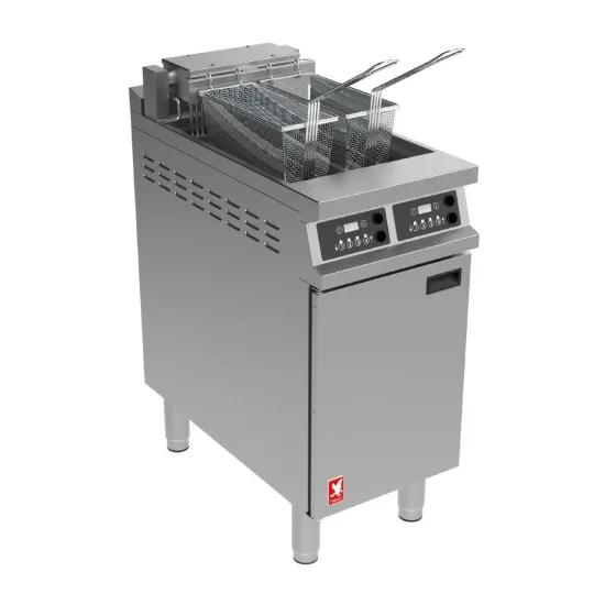 Falcon Dominator Plus Free Standing Electric Programmable Filtration Angel Fryer E3845FXP