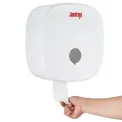 Jantex Jumbo Roll Dispenser White - Image 6