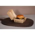 Notpla 6" Clamshell Burger Boxes - Kraft (300 Pack) - Image 2