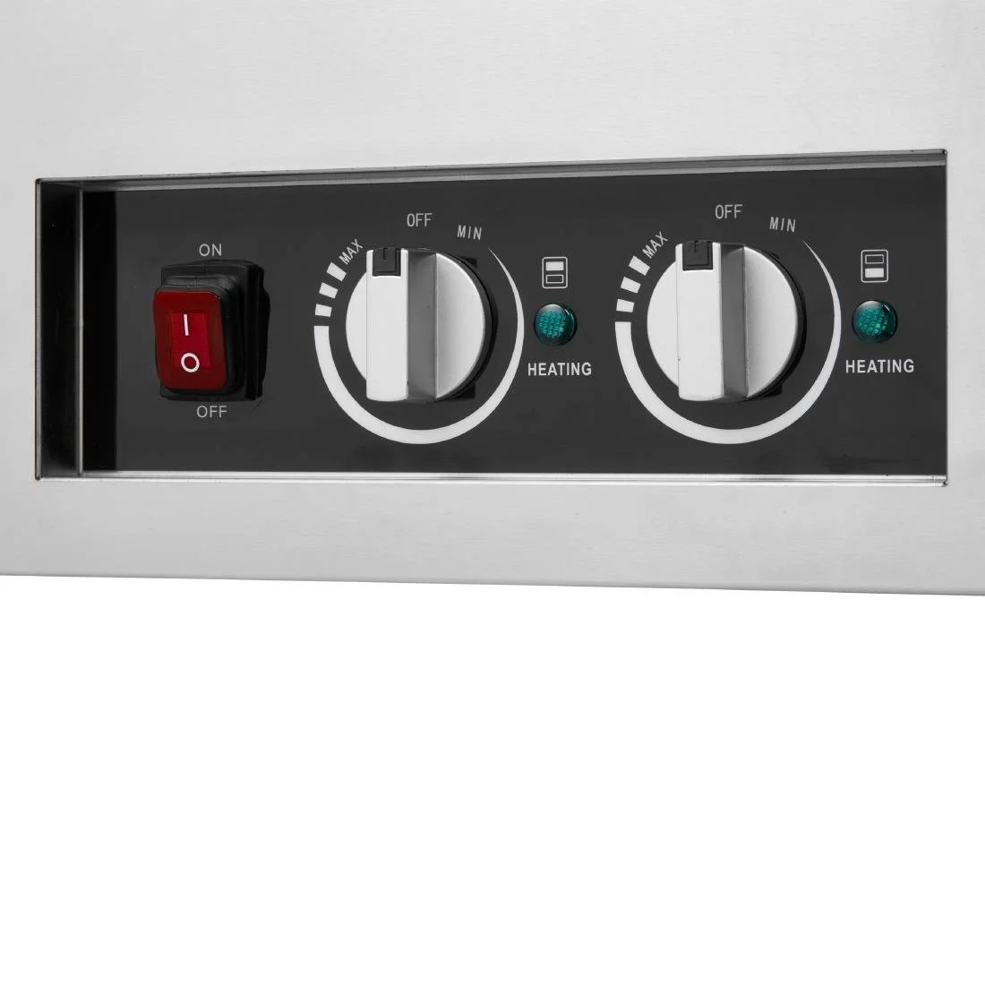 Buffalo Mobile Bain Marie Trolley 2x 1/1GN - Image 4