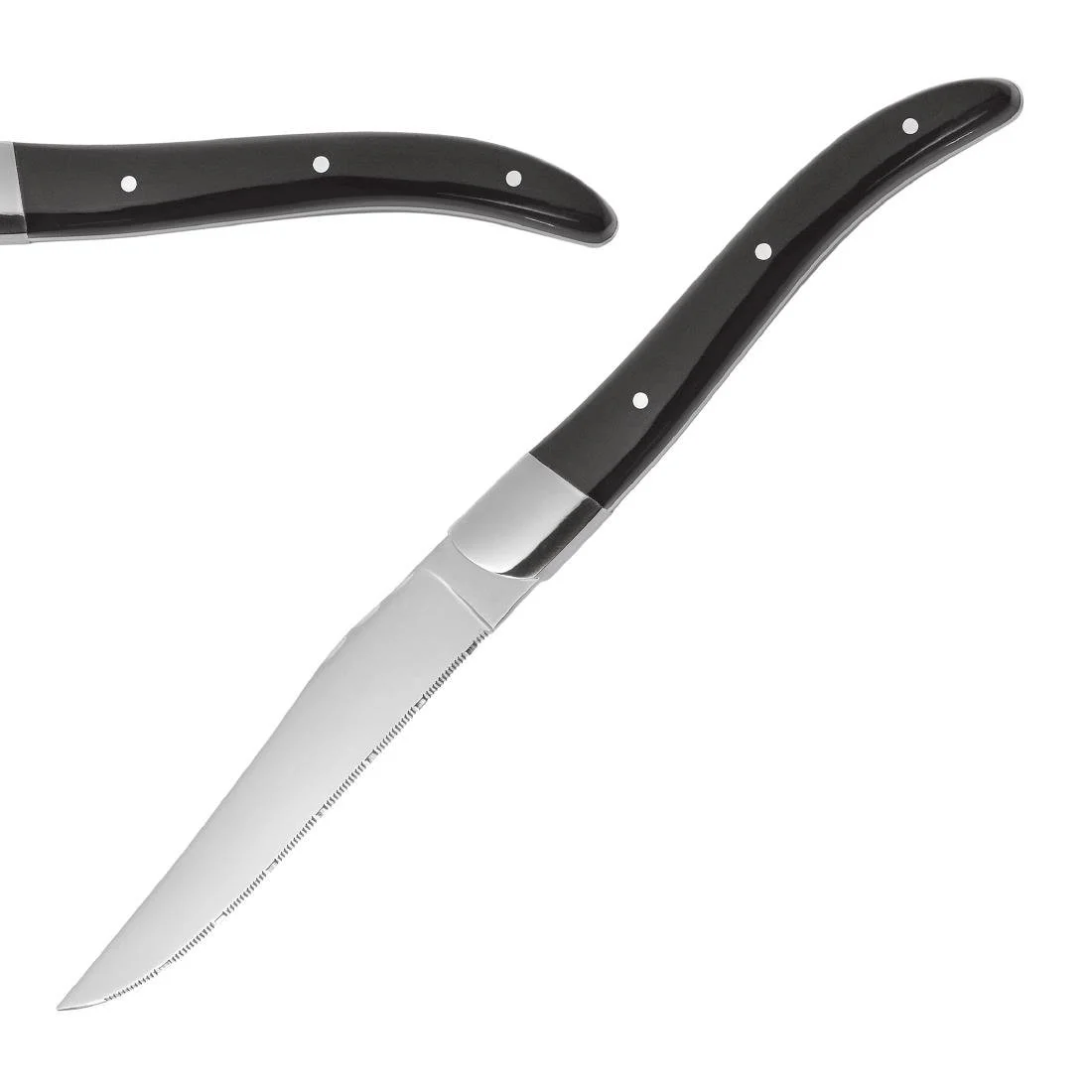 Comas ACR Black Acrylic Steak Knives (6 Pack) - Image 2