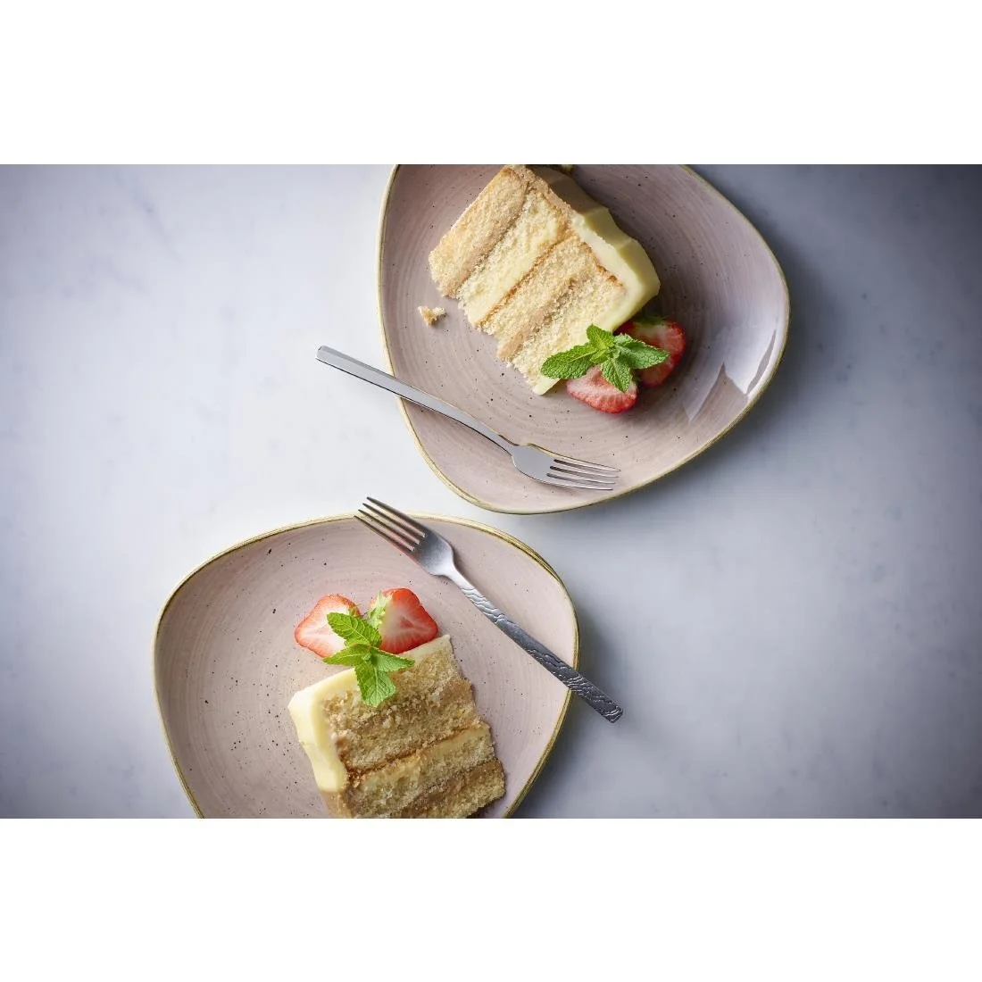 Churchill Stonecast Truffle Evolve Coupe Plates 260mm (12 Pack) - Image 3