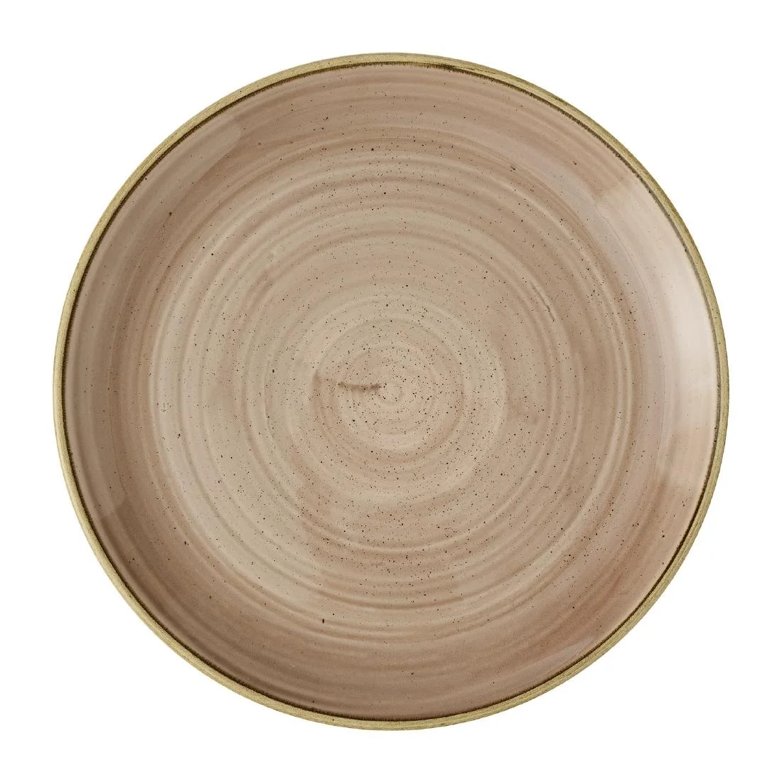 Churchill Stonecast Truffle Evolve Coupe Plates 288mm (12 Pack)