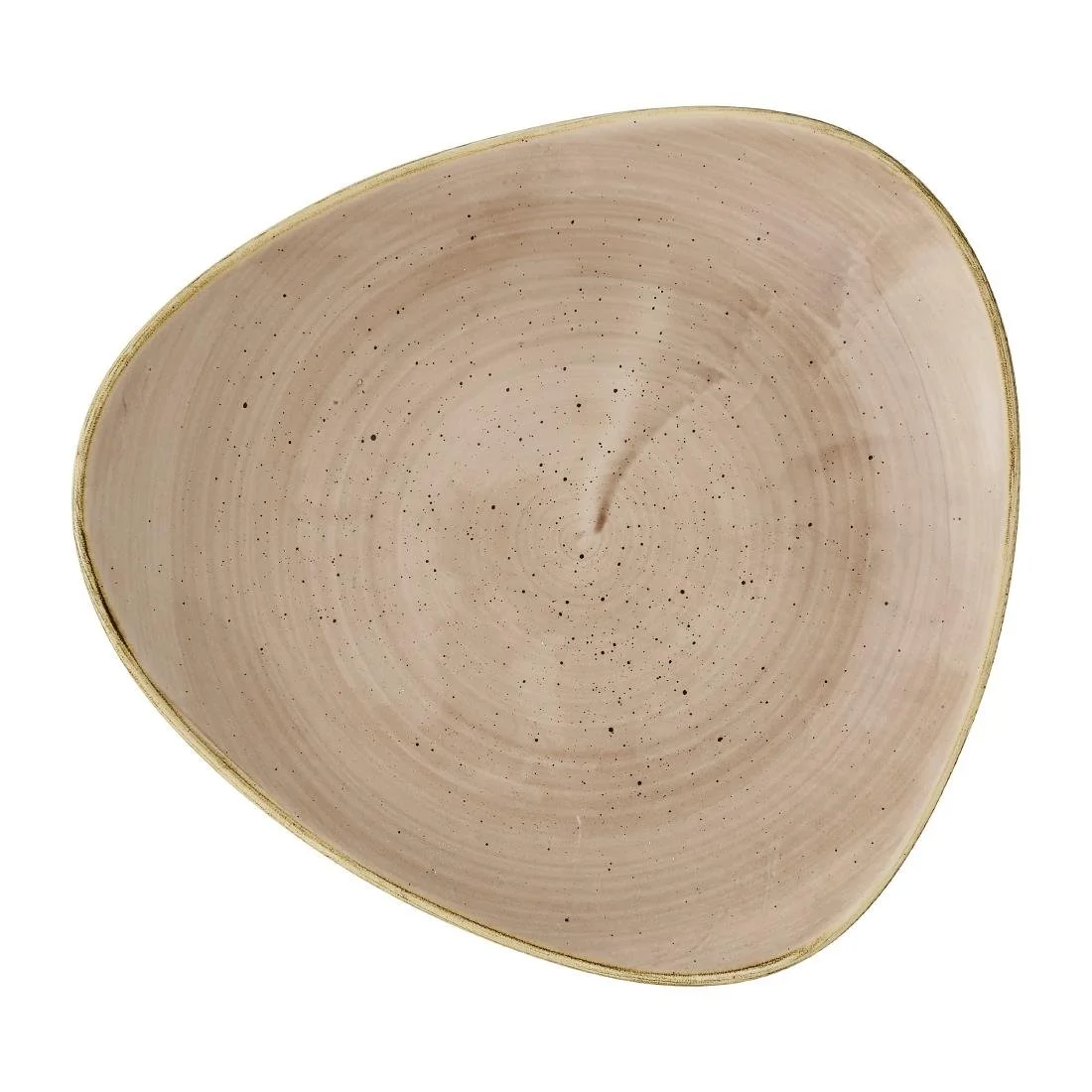 Churchill Stonecast Truffle Lotus Plates 192mm (12 Pack)