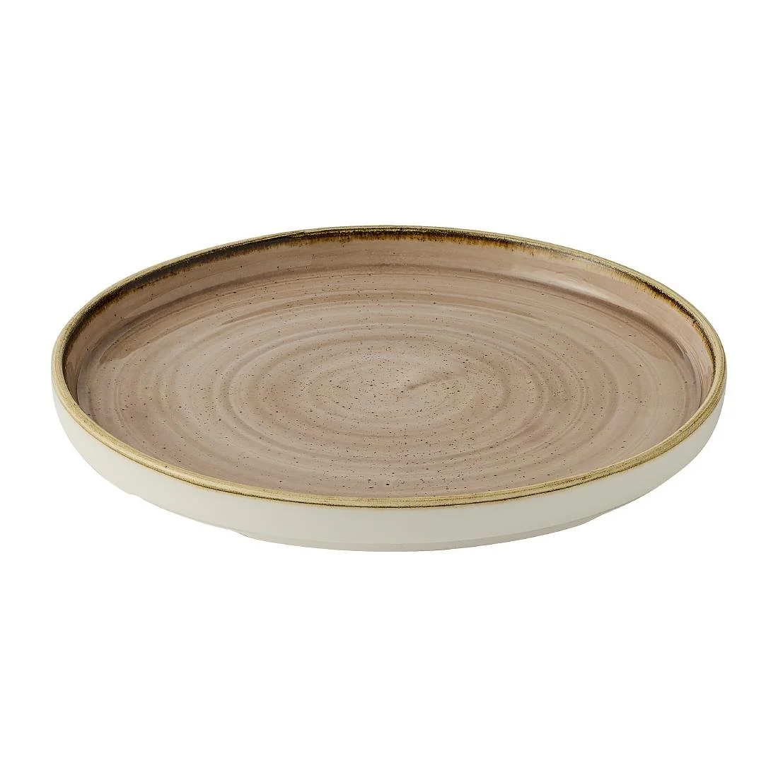 Churchill Stonecast Truffle Walled Plates 210mm (6 Pack) - Image 2