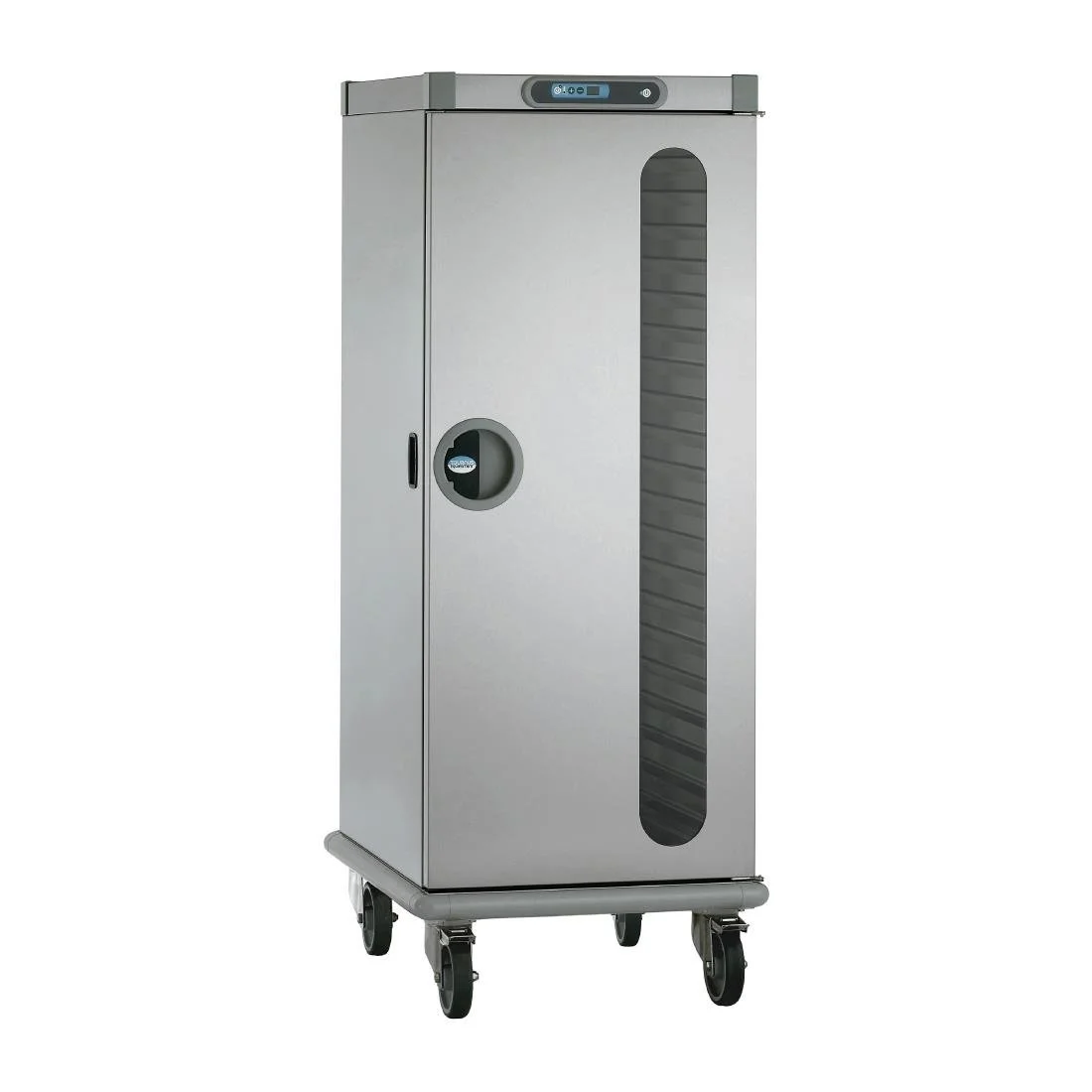 Tournus Roll'Service Heated Banquet Cart Glazed Stainless Steel Door 20x GN 2/1 507482AS