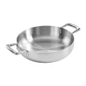Samuel Groves Urban Stainless Steel Tri-Ply Chefs Pan with Lid 30cm - Image 6