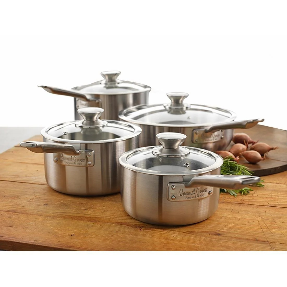 Samuel Groves Stainless Steel Pan 26cm - Image 7