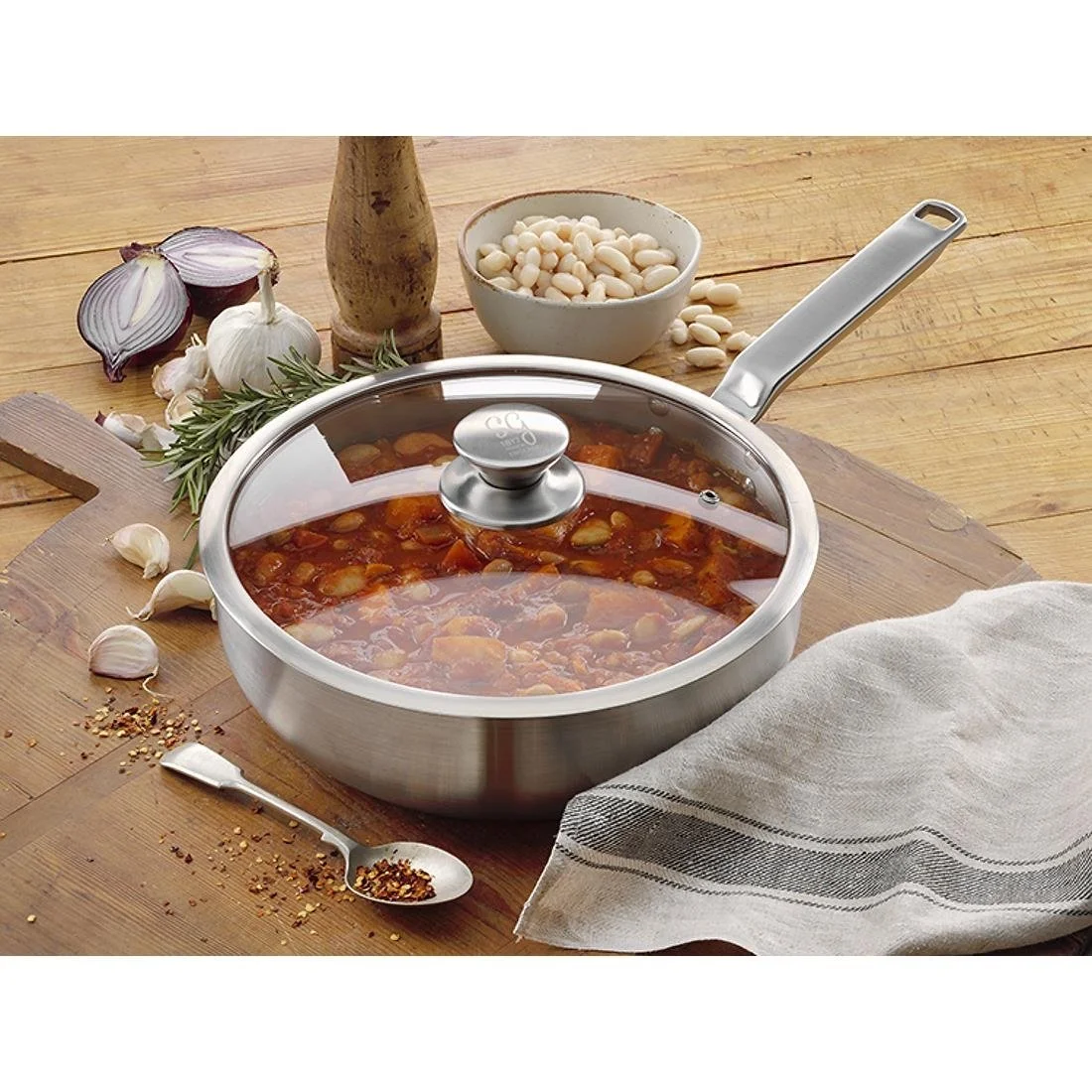 Samuel Groves Stainless Steel Pan 26cm - Image 10