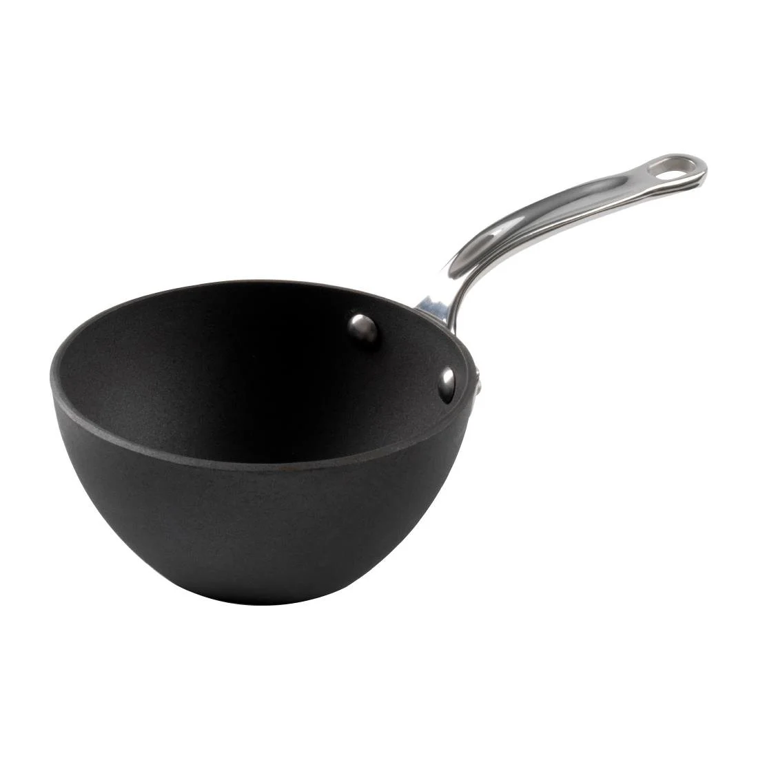 Samuel Groves Professional Seasoned Carbon Steel Melting/Sauce Pot 12cm - Image 1