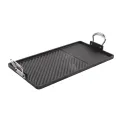 Samuel Groves Cast Iron Double Burner Griddle Pan 45x25cm - Image 1