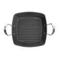 Samuel Groves Cast Iron Double Handle Square Grill Pan 26cm - Image 5