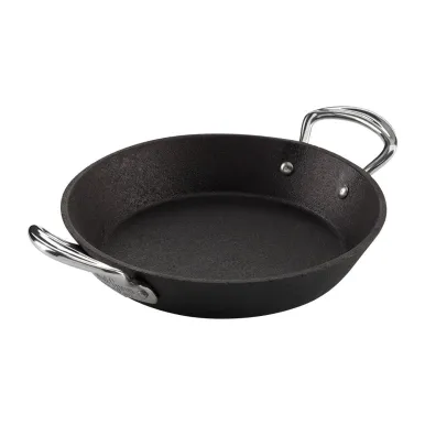 Samuel Groves Cast Iron Double Handled Skillet 24cm
