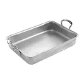 Samuel Groves Stainless Steel Roaster 30cm - Image 1
