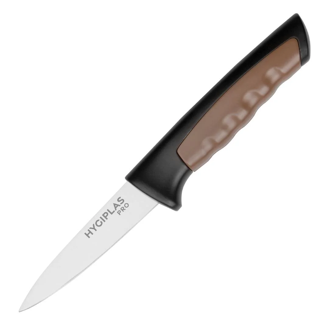 Hygiplas Pro Paring Knife Brown 8.5cm - Image 1