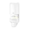 Tork S4 Soap and Sanitiser Dispenser White - Image 1