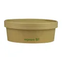 Vegware Round Food Containers Kraft 150-Series 500ml (300 Pack) - Image 1