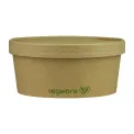 Vegware Round Food Containers Kraft 150-Series 750ml (300 Pack) - Image 1