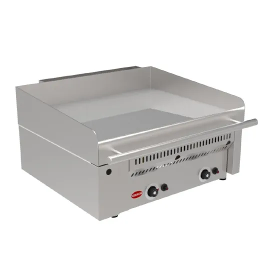 Mirror Z2 Two Zone Heavy Duty Gas Chromed Griddle