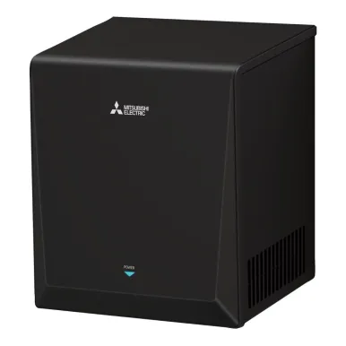 Mitsubishi Jet Towel Wave u02 Smart Hand Dryer Black