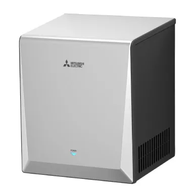 Mitsubishi Jet Towel Wave u02 Smart Hand Dryer - Silver