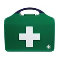 HSE 10 Person First Aid Kit with Small Aura3 Box Green - Image 2