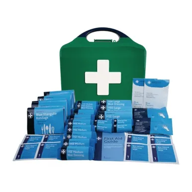 Masterchef Catering HSE 10 Person First Aid Kit with Aura3 Box Medium