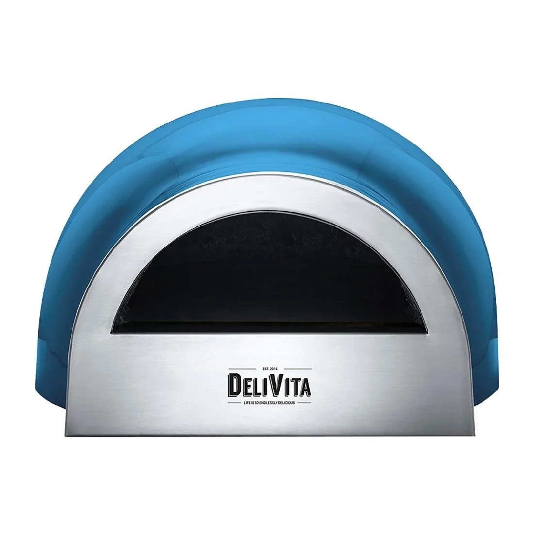 Delivita Wood Fired Oven Jubilee Blue - Image 1