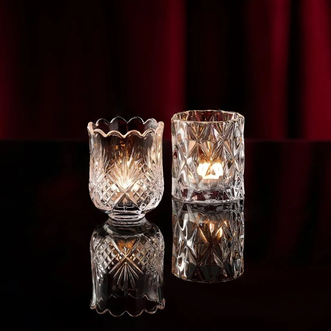 Tealight Holders Vintage 70x85mm ( 6 Pack) - Image 2