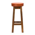 Everyday Wessex Vintage High Stool with Bison Tan Seat (2 Pack) - Image 1