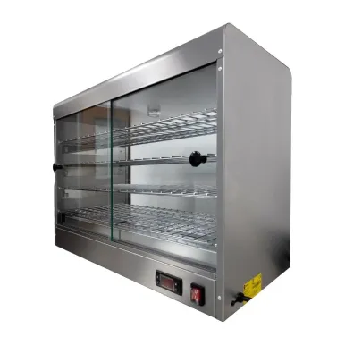 Parry 4 Shelf Electric Heated Pie Cabinet with Digital Display CPC1D