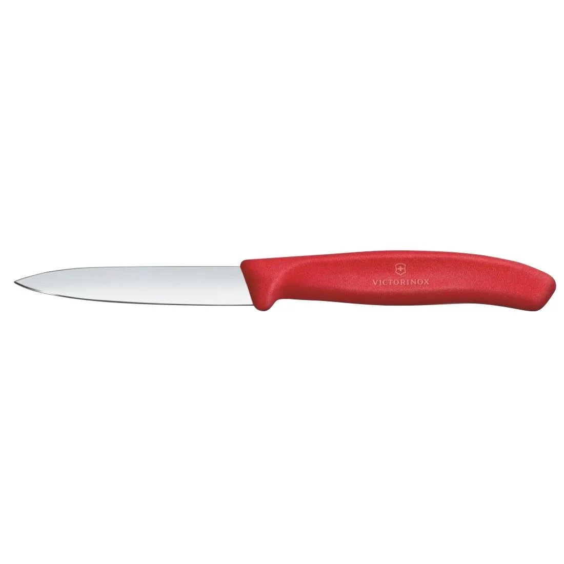 Victorinox Swiss Classic Paring Knife Straight Pointed Tip Red 19cm - Image 2