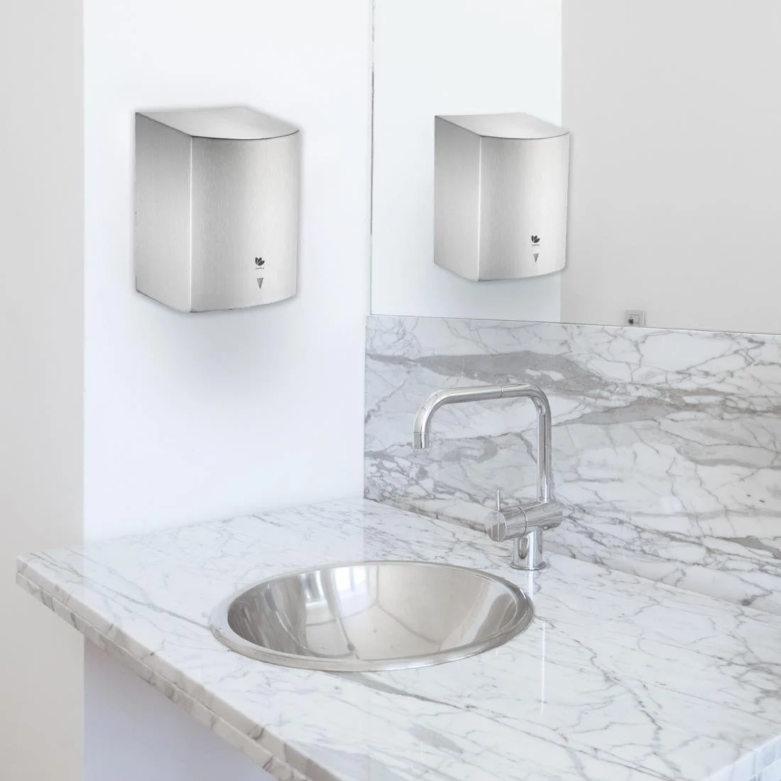 Dryflow Turboforce Hand Dryer White TF01 - Image 5