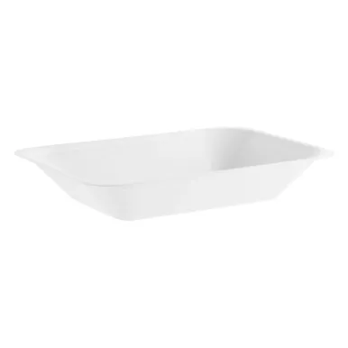 Vegware Nourish Moulded Fibre Chip Trays 16oz (500 Pack)