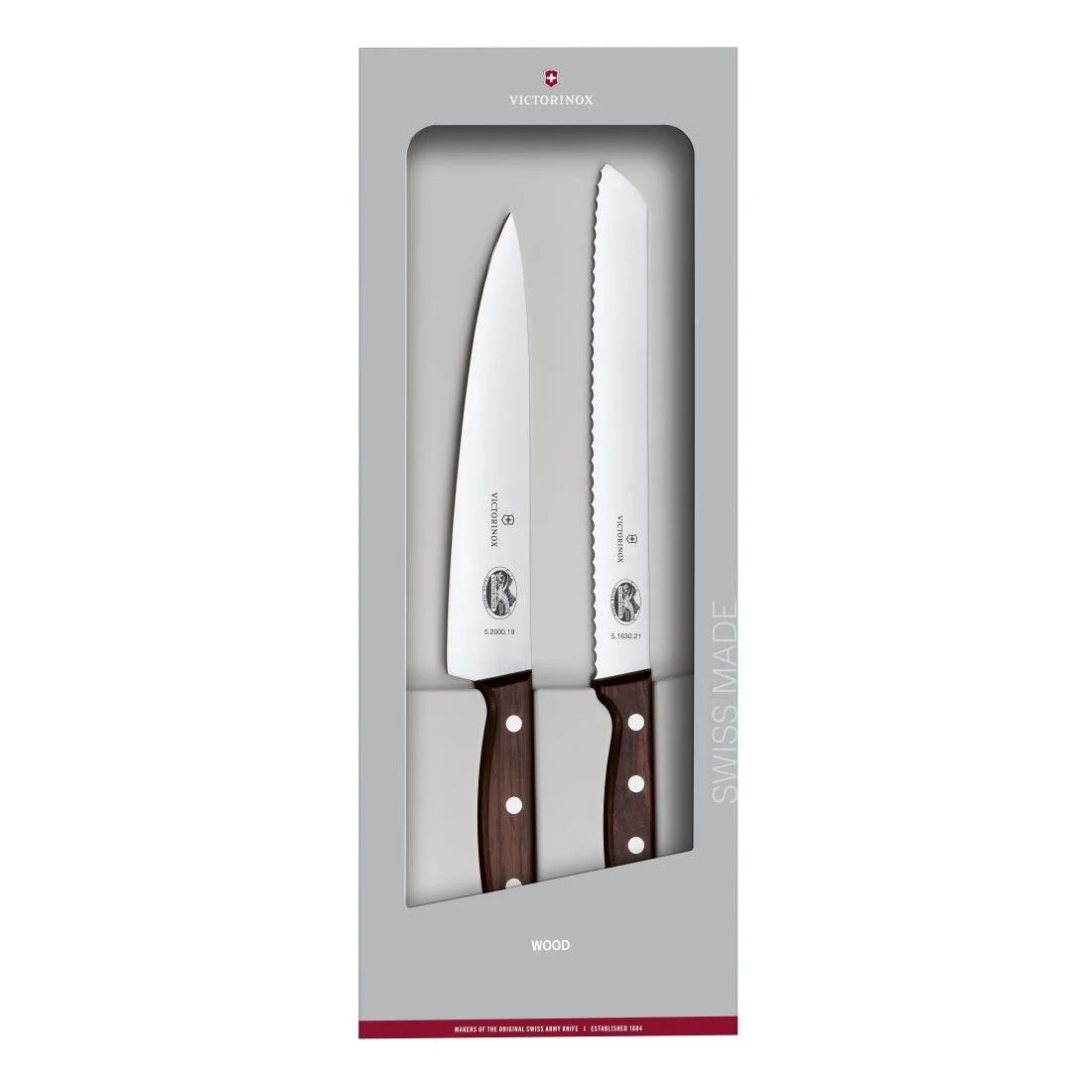 Victorinox Wood 2-Piece Kitchen Knife Set