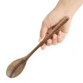 Olympia Miso Acacia Wood Ramen and Pho Spoon - 240mm (Box 6) - Image 3