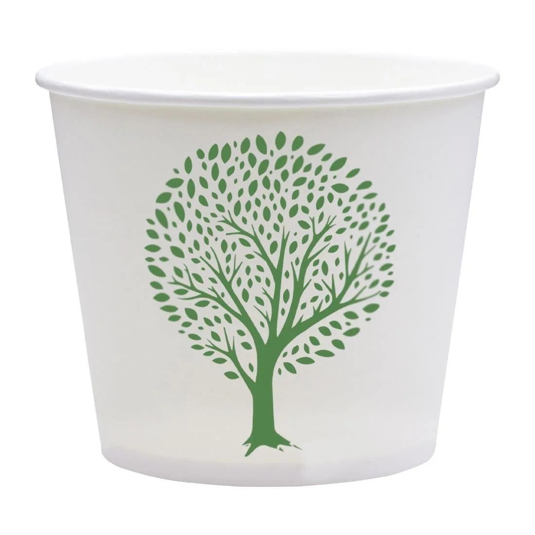 Vegware Soup Containers Green Tree 115-Series 455ml (500 Pack) - Image 1