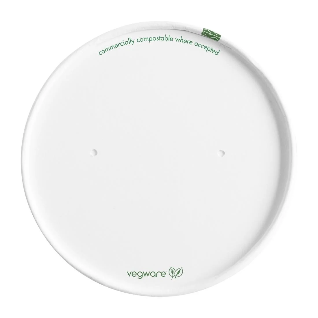 Vegware Soup Container Lids 115-Series (500 Pack) - Image 1