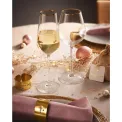 Cristal d'Arques Ultime Gold Band Flutes 170ml (8 Pack) - Image 4
