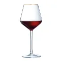 Cristal d'Arques Ultime Gold Band Wine Glasses 470ml (8 Pack) - Image 2