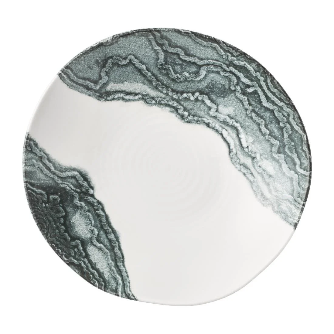 Churchill Organic Coupe Bowls Black 220mm (6 Pack) - Image 1