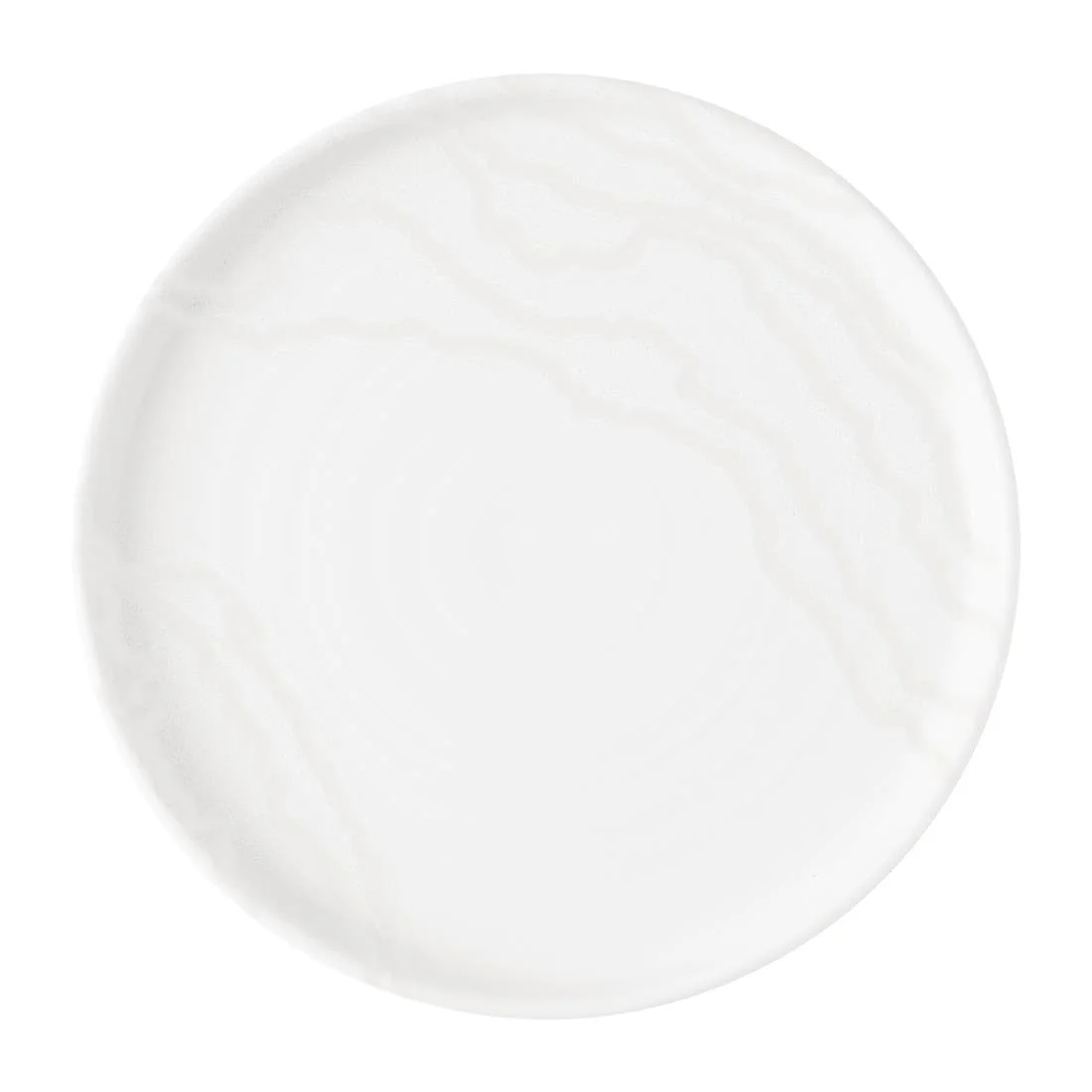 Churchill Tide Walled Plates White 260mm (6 Pack) - Image 1