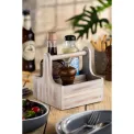 Utopia Small Wooden Table Caddy White (2 Pack) - Image 2