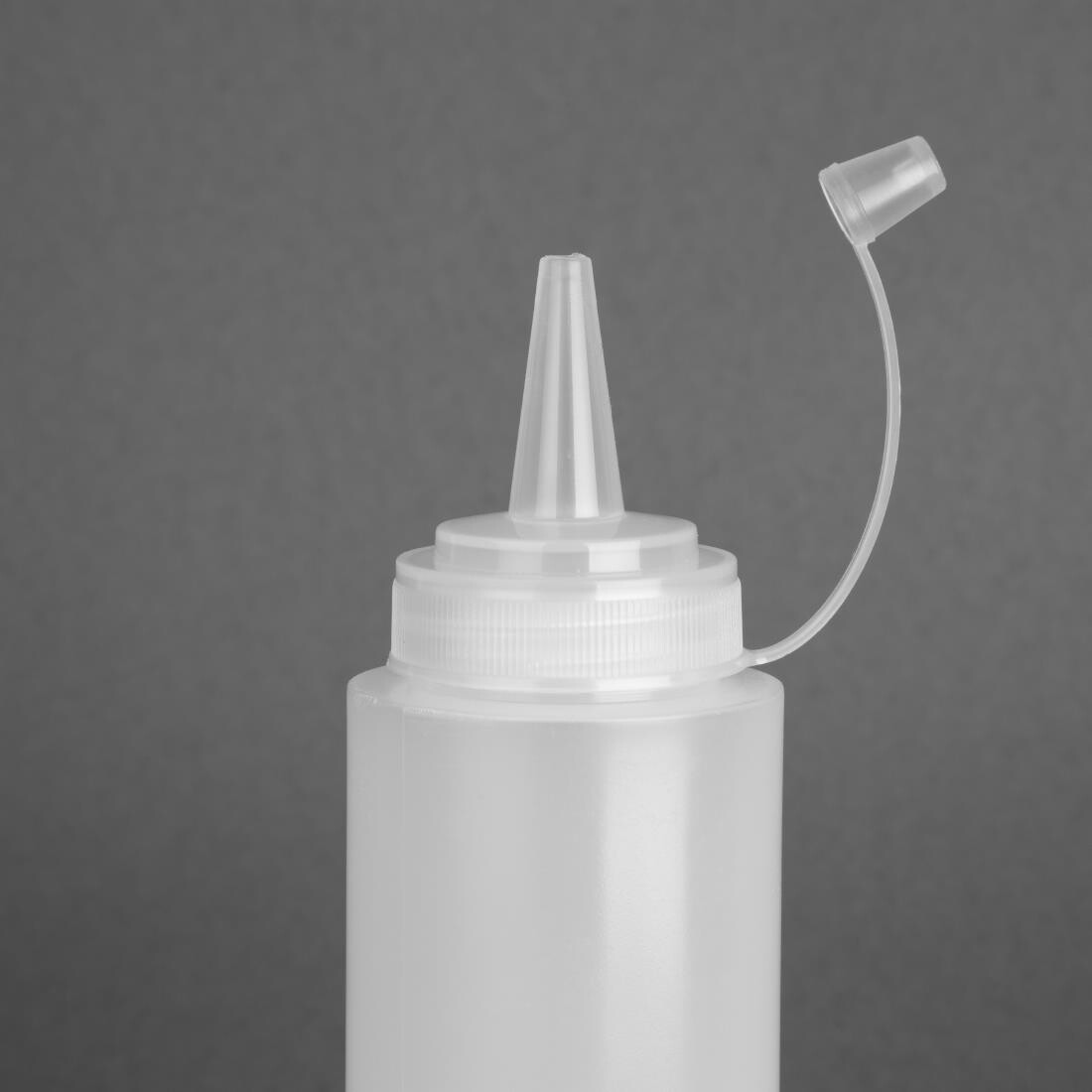 Vogue Clear Squeeze Sauce Bottle 8oz