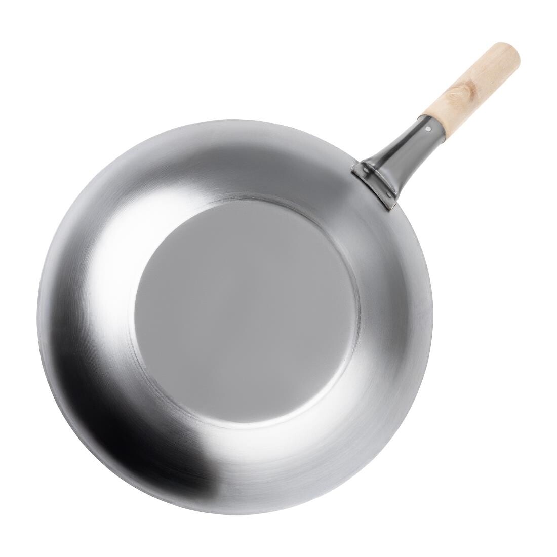Vogue Mild Steel Wok Flat Base 356mm