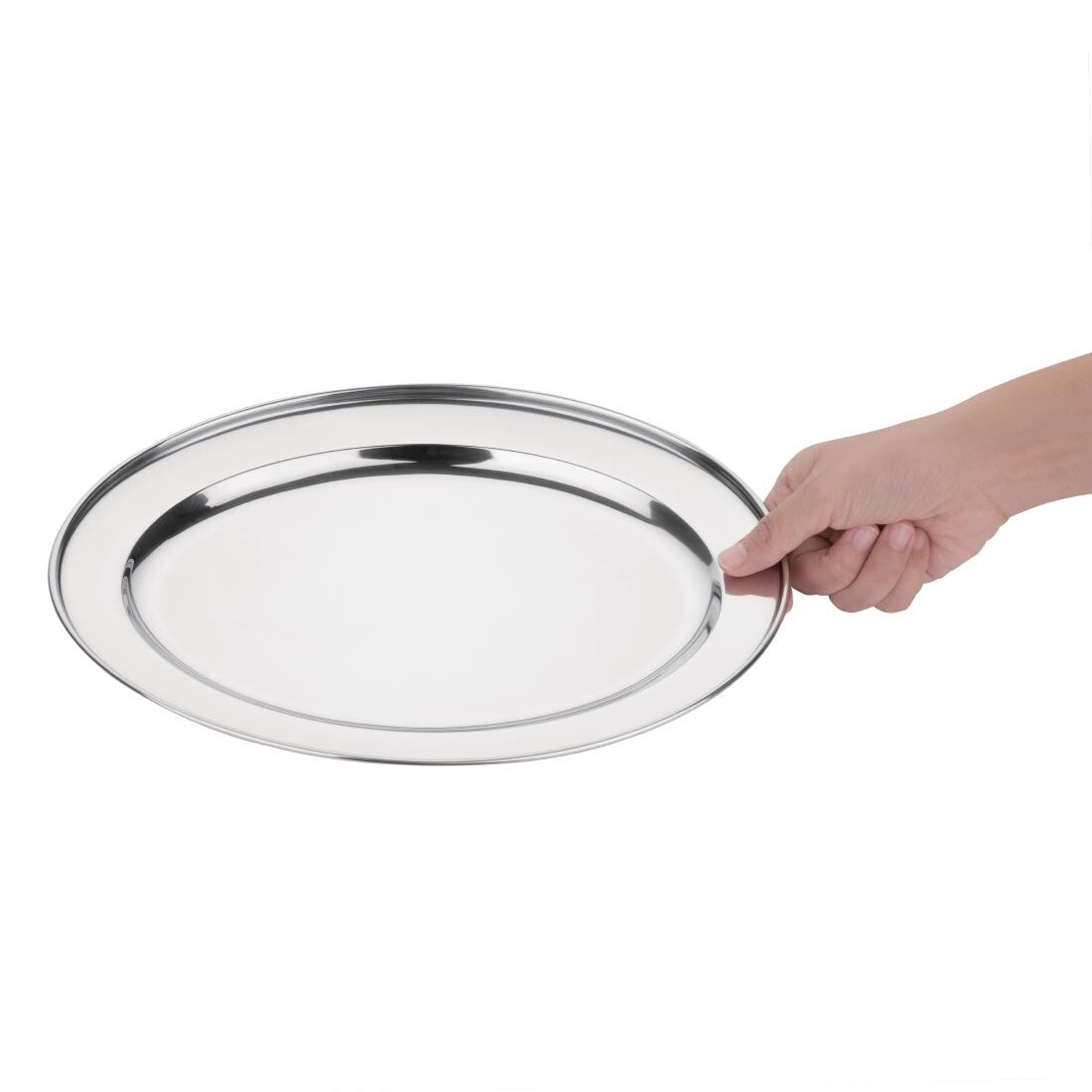 Oval Serving Tray 14in